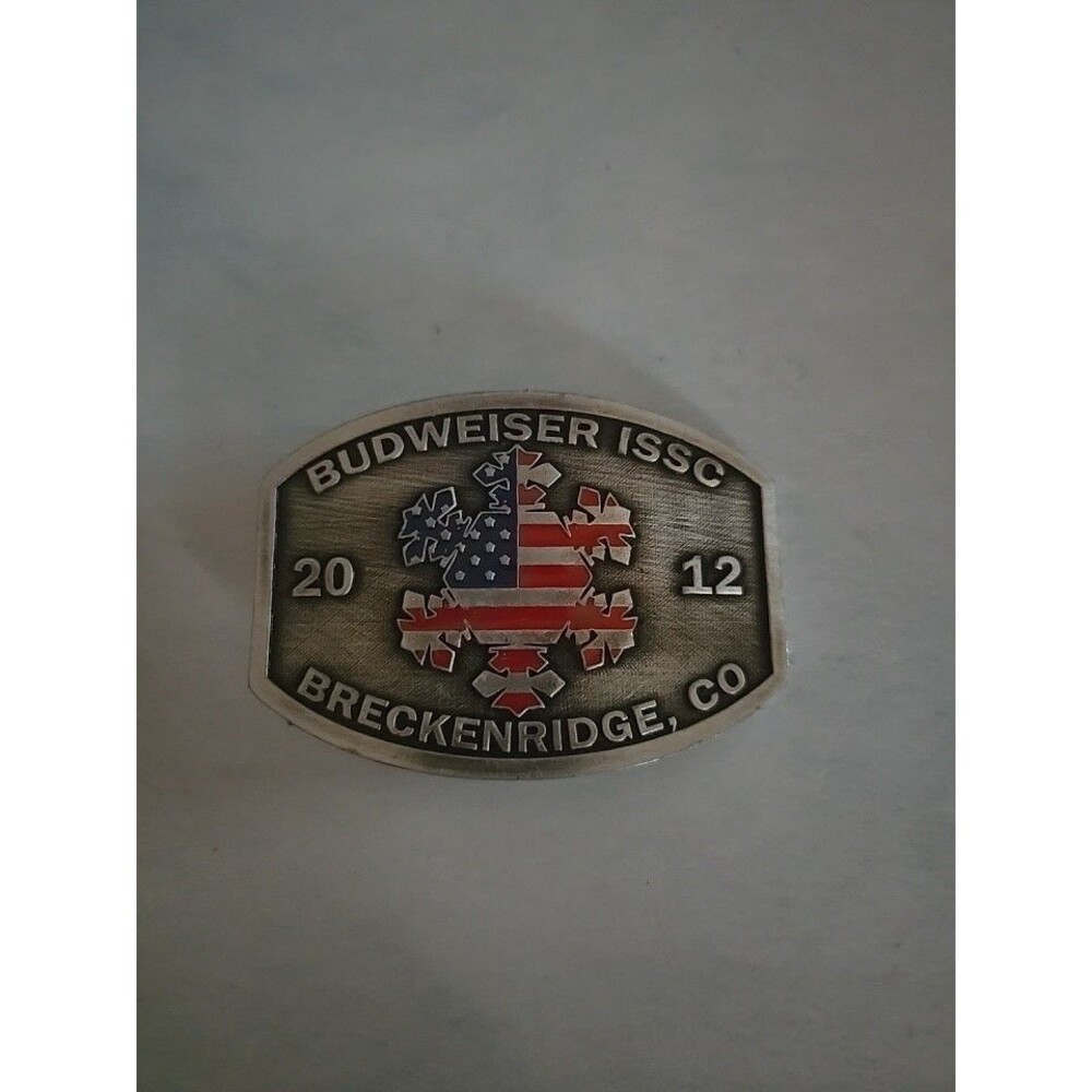 Budweiser Issc 2012 Belt Buckle (O-17)